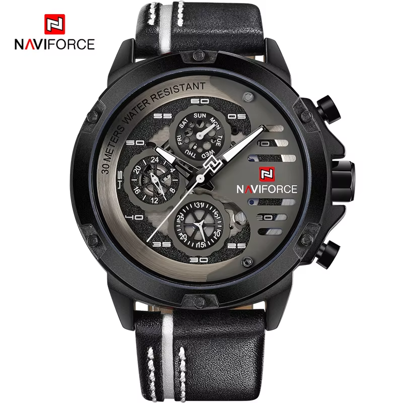 Smartwatch Sports Watches For Men - NAVIFORCE New Men's Sports Military Watch