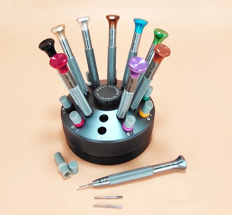 Watchmaker Screwdriver - Kwong Yuen Assortment of 10pcs Watch