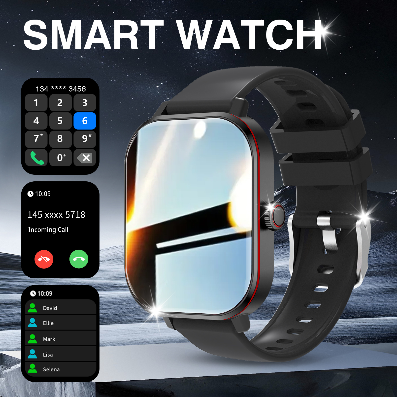 Smartwatch Iphone Watches For Women - Smart Watch, Wireless Call/Dial, Multiple APP