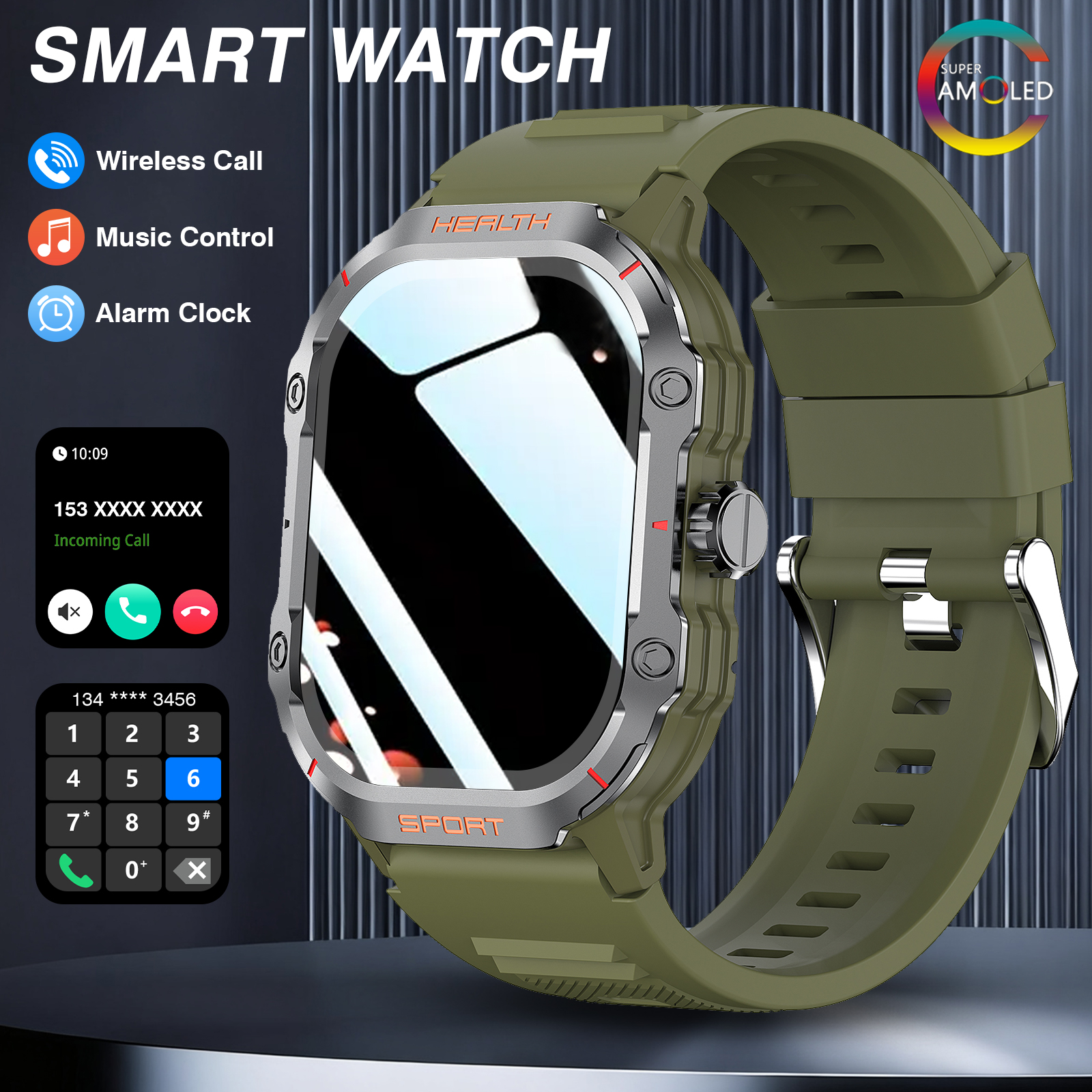 Smartwatch Iphone Watches For Women - New Smartwatch for Men and Women,Wireless