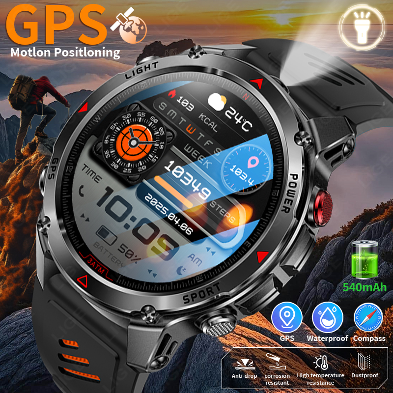 Smartwatch Premium Watches For Men - LIGE New Smart Watch Men Outdoor