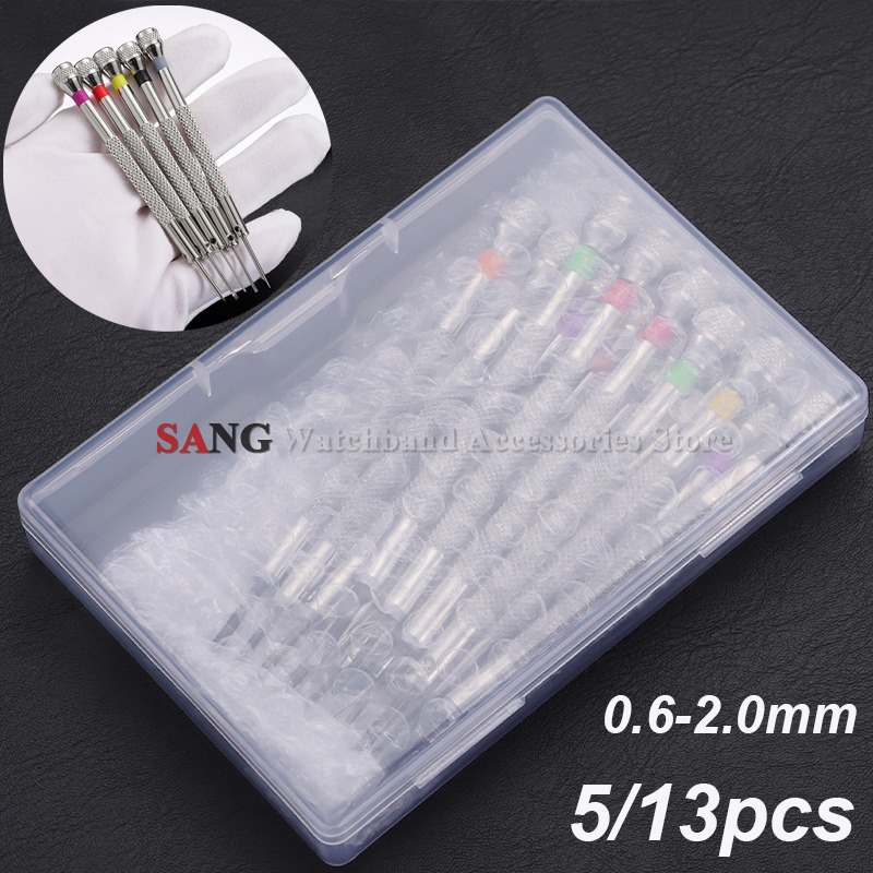 Watchmaker Screwdriver - 5/13Pcs Stainless Steel Watch Glasses Jewelry