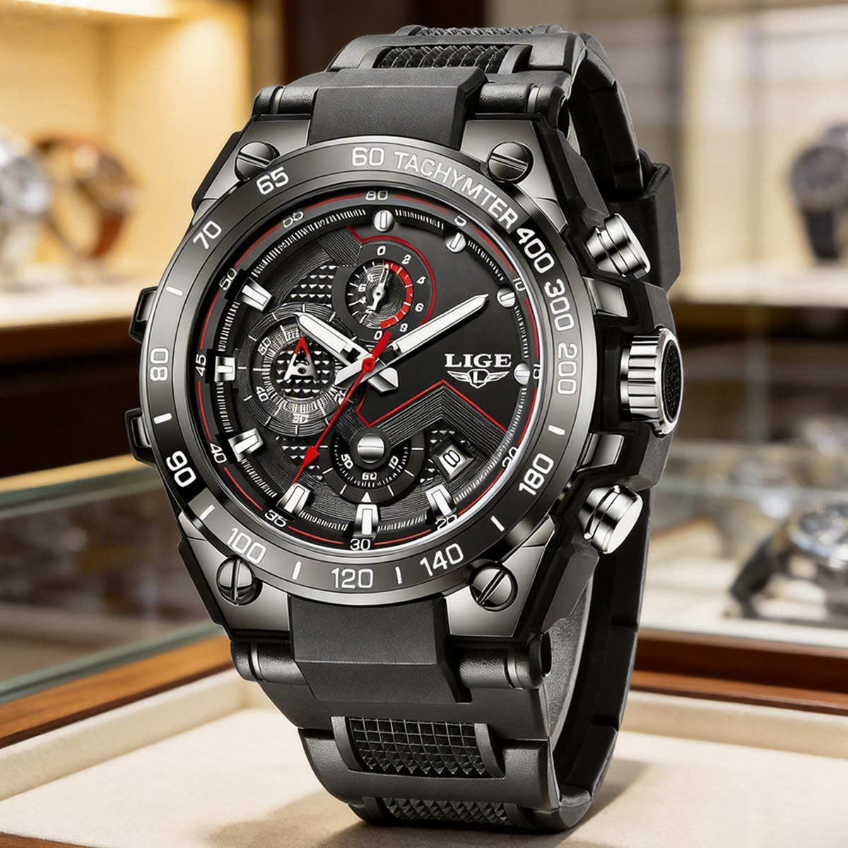 Smartwatch Sports Watches For Men - LIGE New Men Watches Fashion Quartz