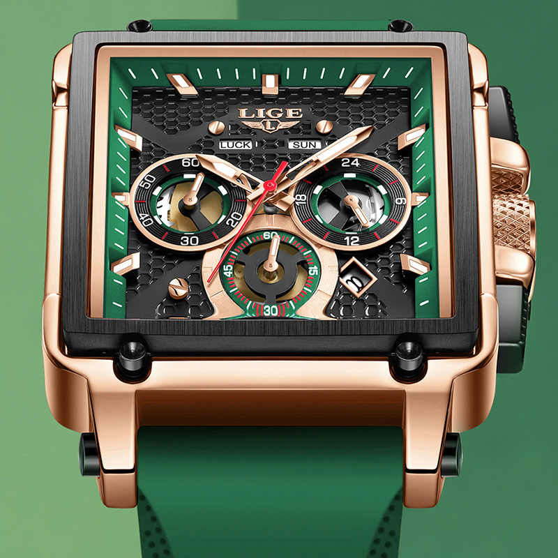Smartwatch Sports Watches For Men - LIGE quartz wristwatch 2026 Fashion men