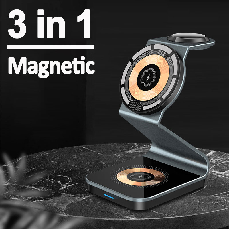Smartwatch Apple Watch - 3 in 1 Transparent Magnetic Wireless