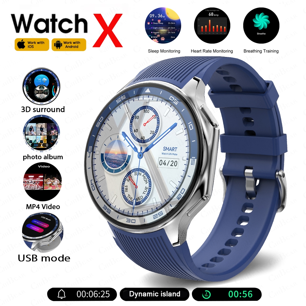 Smartwatch Timex Watches For Men - For OPPO Watch X High-End Business