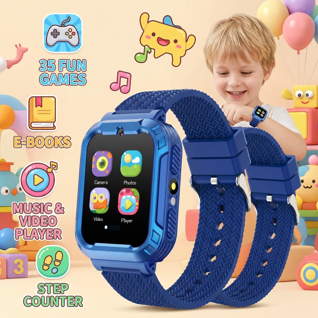 Kids Watches Not Smartwatch - Children Smart Watch 35 Games Video