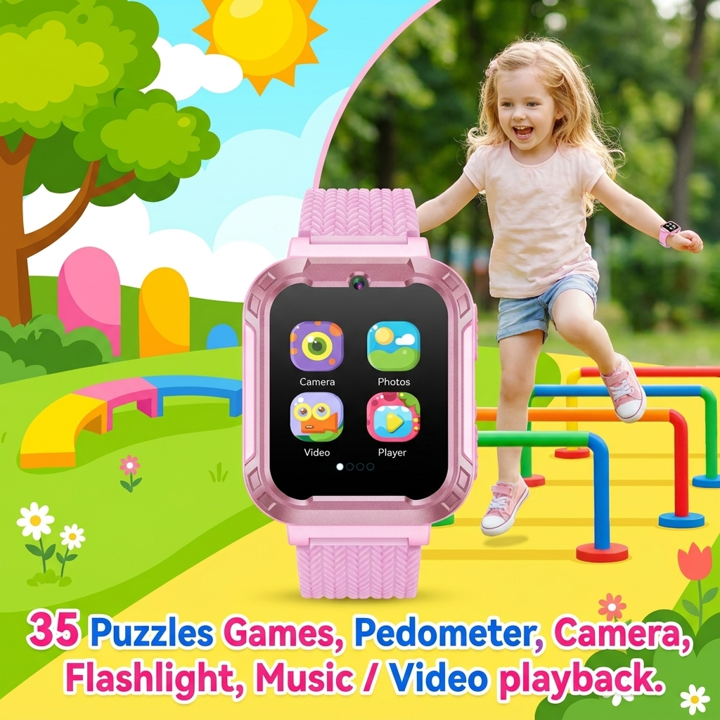 Kids Watches Not Smartwatch - Kids Smartwatch With 35 Games Camera