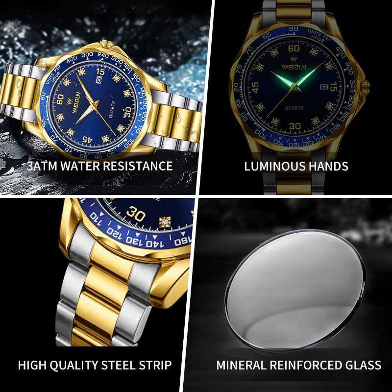 Original Quartz Watch for Men  - Smartwatch Sports Watches For Men recensione e prezzo