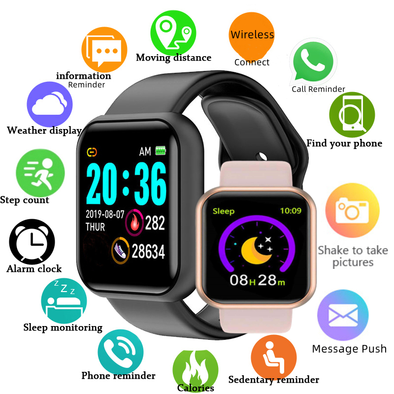 Multi-color Smart Watch For Ch - Watch Smart Y68 recensione e prezzo