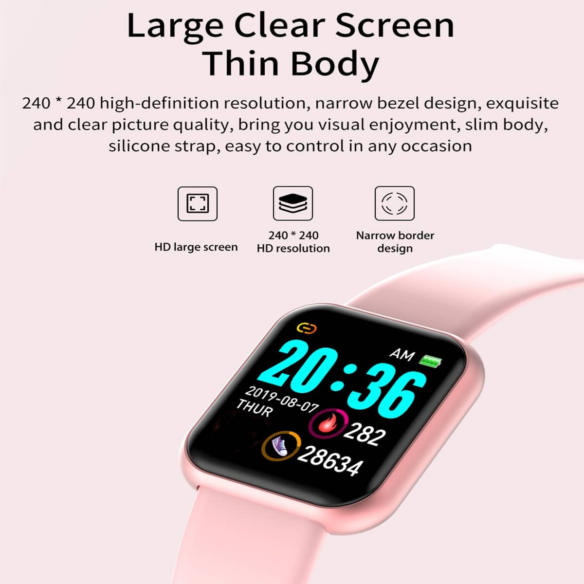 Multi-color Smart Watch For Ch - Watch Smart Y68 recensione e prezzo