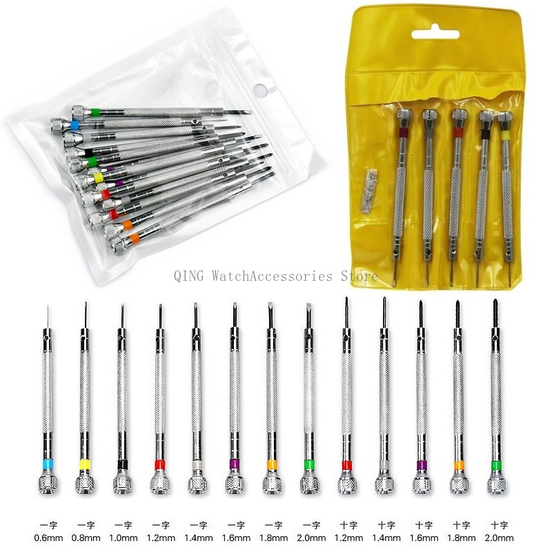 13Pcs 0.6mm-2.0mm Watch Repair - Watchmaker Screwdriver recensione e prezzo