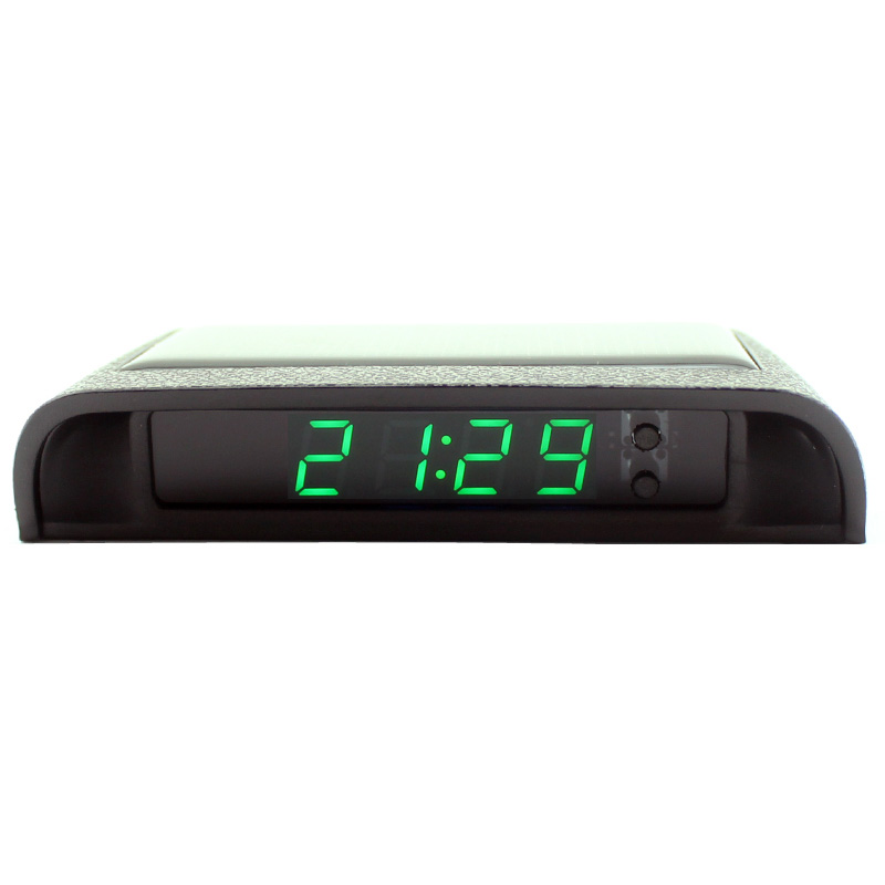 Solar Car Clock Thermometer Da - Solar Powered Watch recensione e prezzo