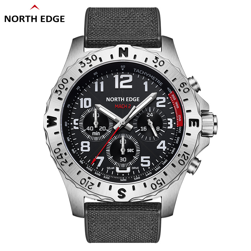 NORTH EDGE Men Watch Solar Pow - Smartwatch Premium Watches For Men recensione e prezzo