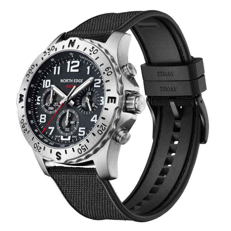 NORTH EDGE Men Watch Solar Pow - Smartwatch Premium Watches For Men recensione e prezzo