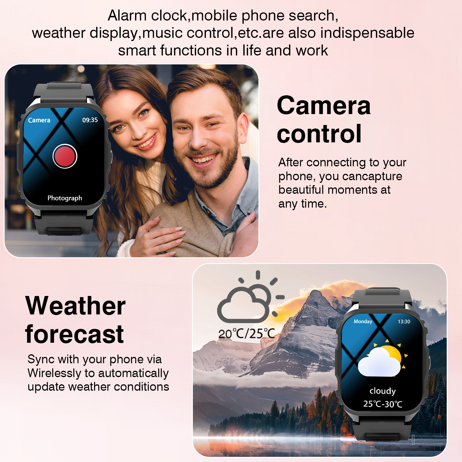 Smart Watch,Men And Women Fitn - Smartwatch Iphone Watches For Women recensione e prezzo