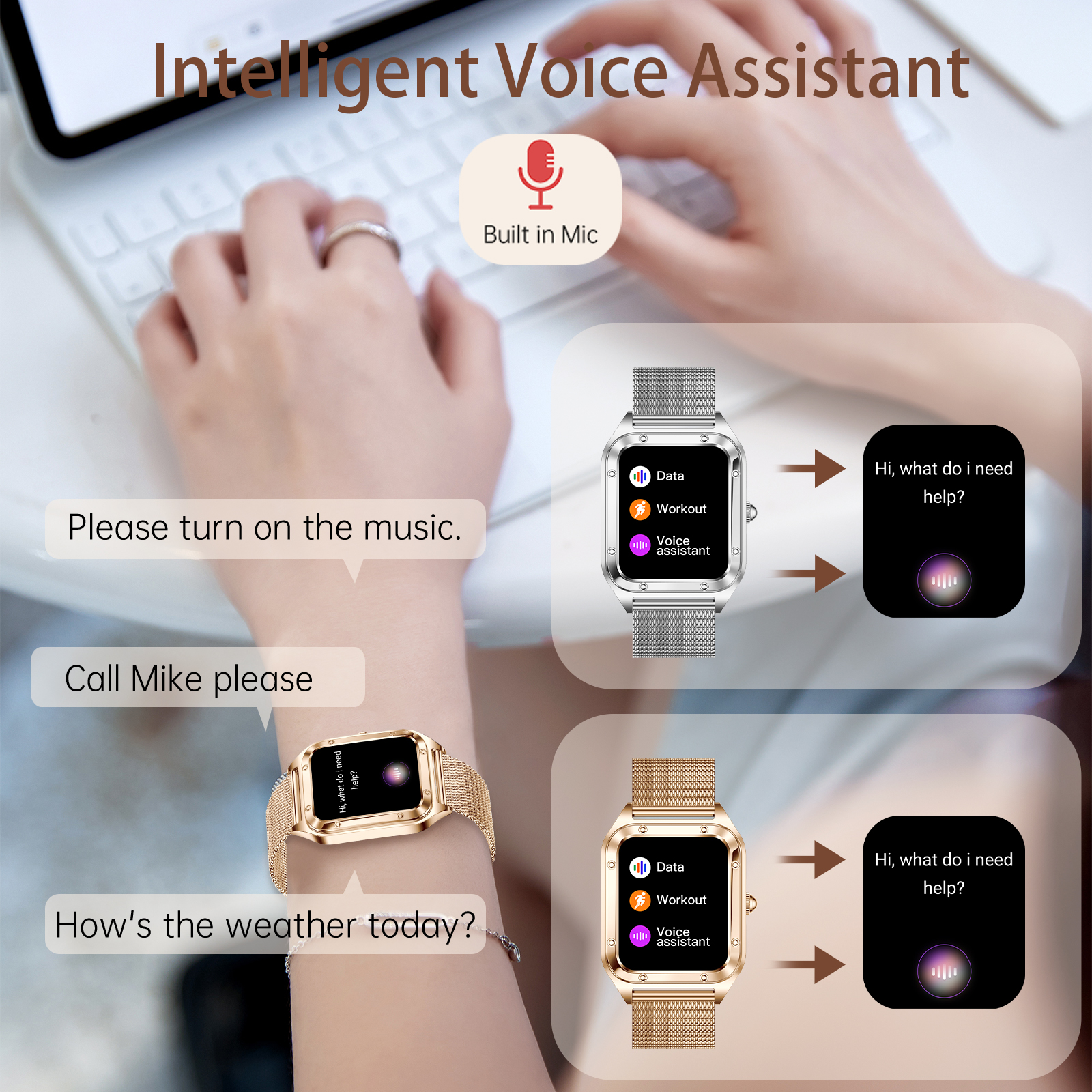 Women Smart Watch(Answer/Make  - Smartwatch Iphone Watches For Women recensione e prezzo