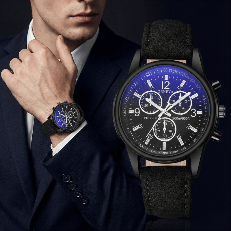 Geneva Men's Chronograph Watch - Smartwatch Watches Best Gift For Men recensione e prezzo