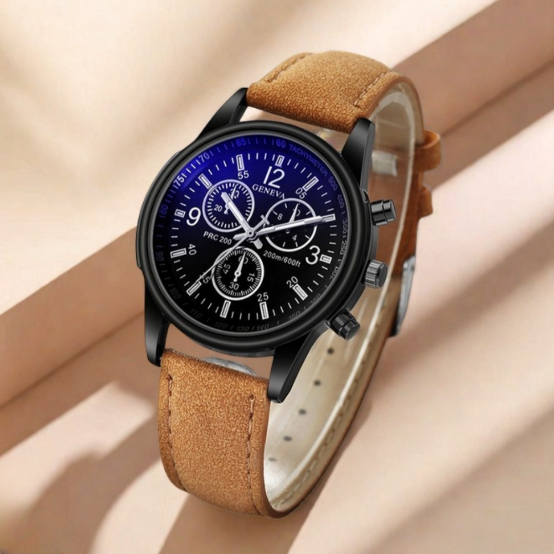 Geneva Men's Chronograph Watch - Smartwatch Watches Best Gift For Men recensione e prezzo