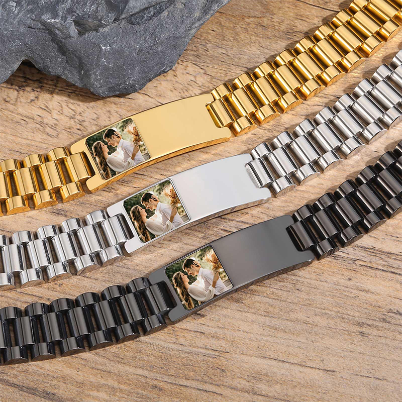 Custom Picture Text Bracelet W - Smartwatch Sports Watches For Men recensione e prezzo