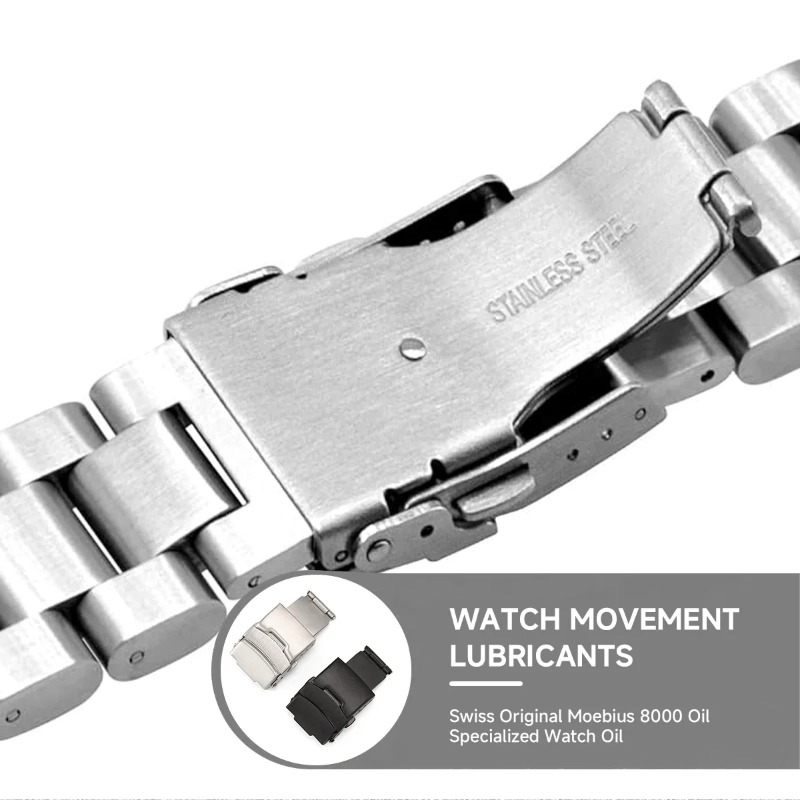 316L Solid Stainless Steel Buc - Replacement Watch Bracelet recensione e prezzo