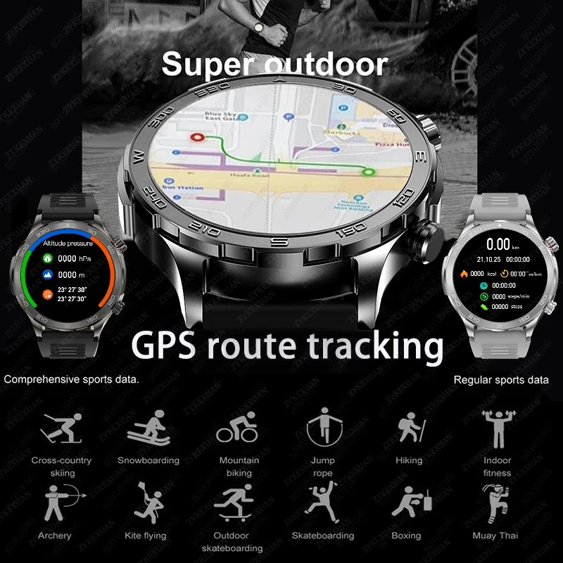 New GPS Track Smart Watch Men  - Smartwatch Sports Watches For Men recensione e prezzo
