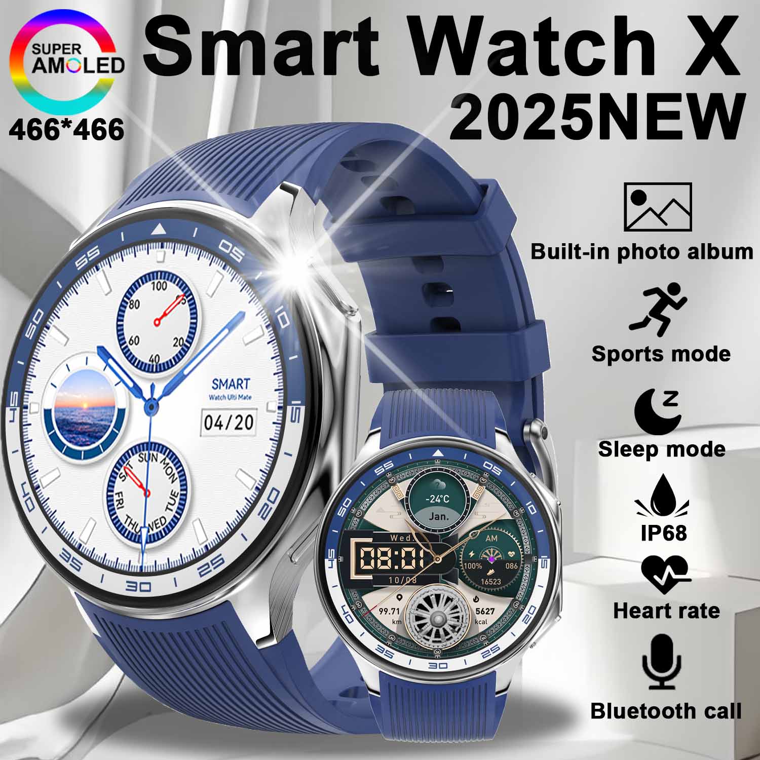 New Smart Watch DT Watch X 32G - Smartwatch Timex Watches For Men recensione e prezzo