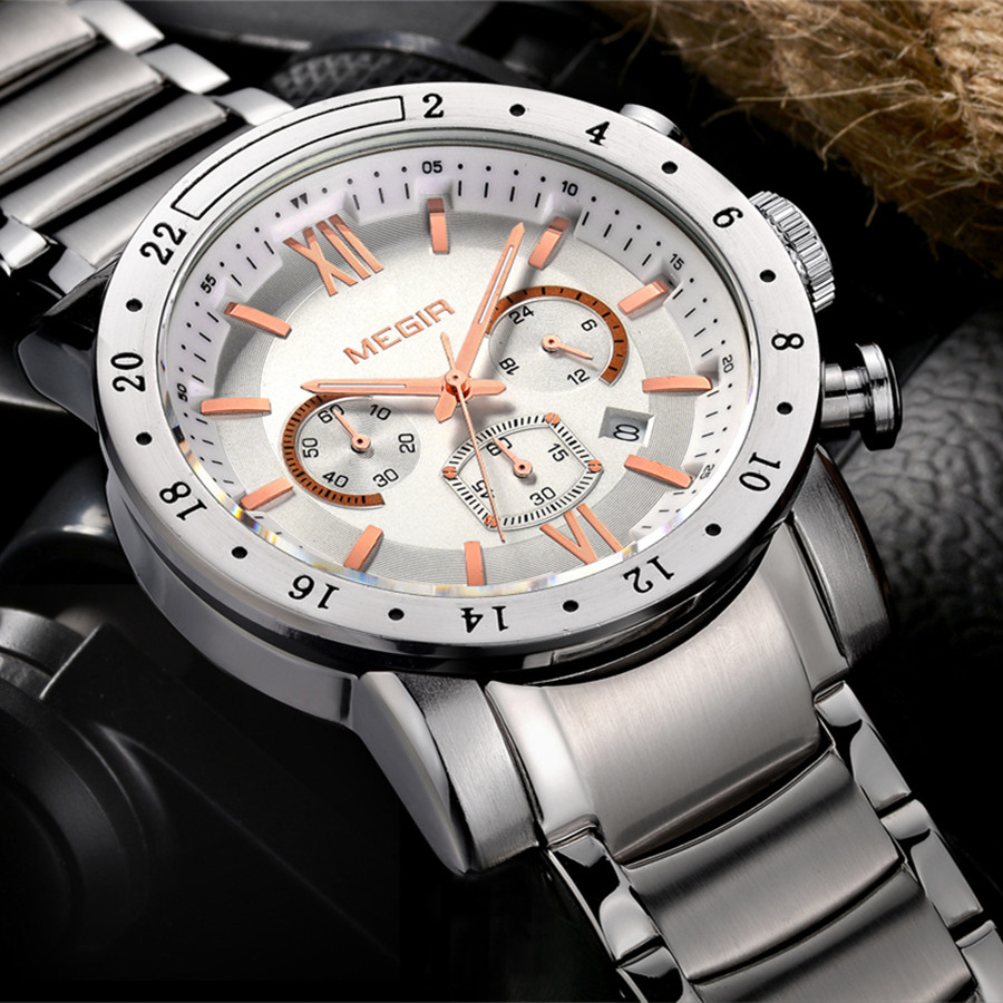 MEGIR Stainless Steel Casual W - Watches Not Smartwatch recensione e prezzo