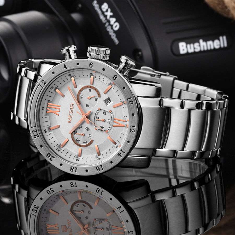 MEGIR Stainless Steel Casual W - Watches Not Smartwatch recensione e prezzo