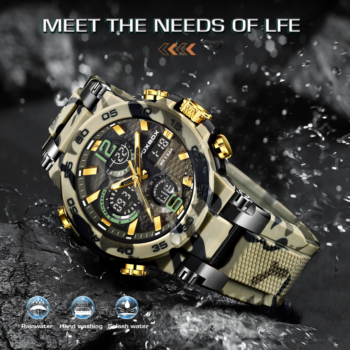 LIGE Electronic Men's Wristwat - Smartwatch Sports Watches For Men recensione e prezzo