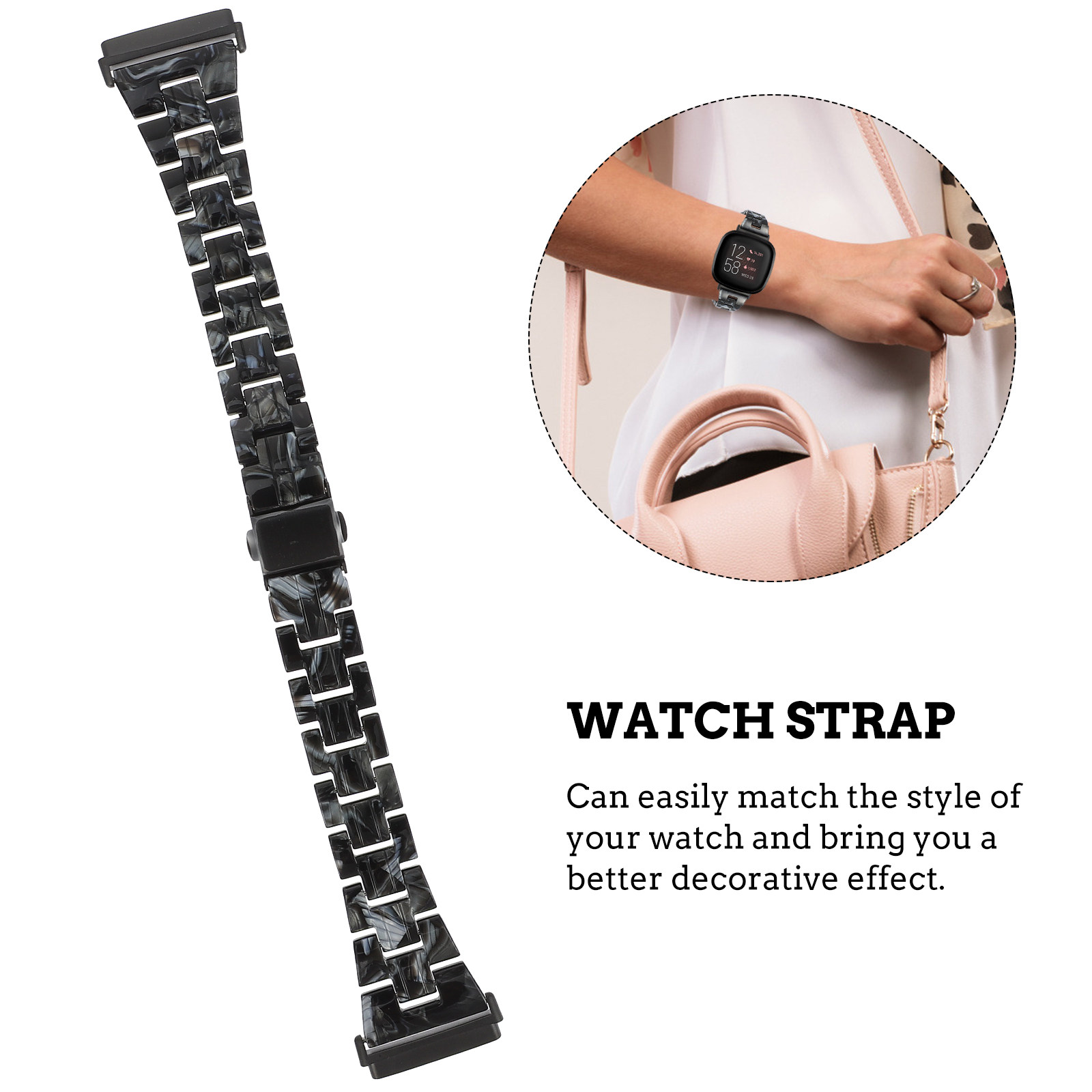 Premium Resin Watch Strap Repl - Smartwatch Premium Watches For Men recensione e prezzo