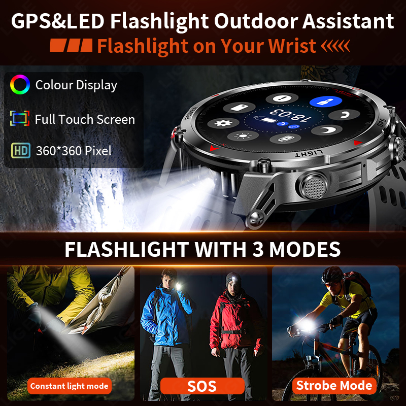LIGE New Smart Watch Men Outdo - Smartwatch Premium Watches For Men recensione e prezzo