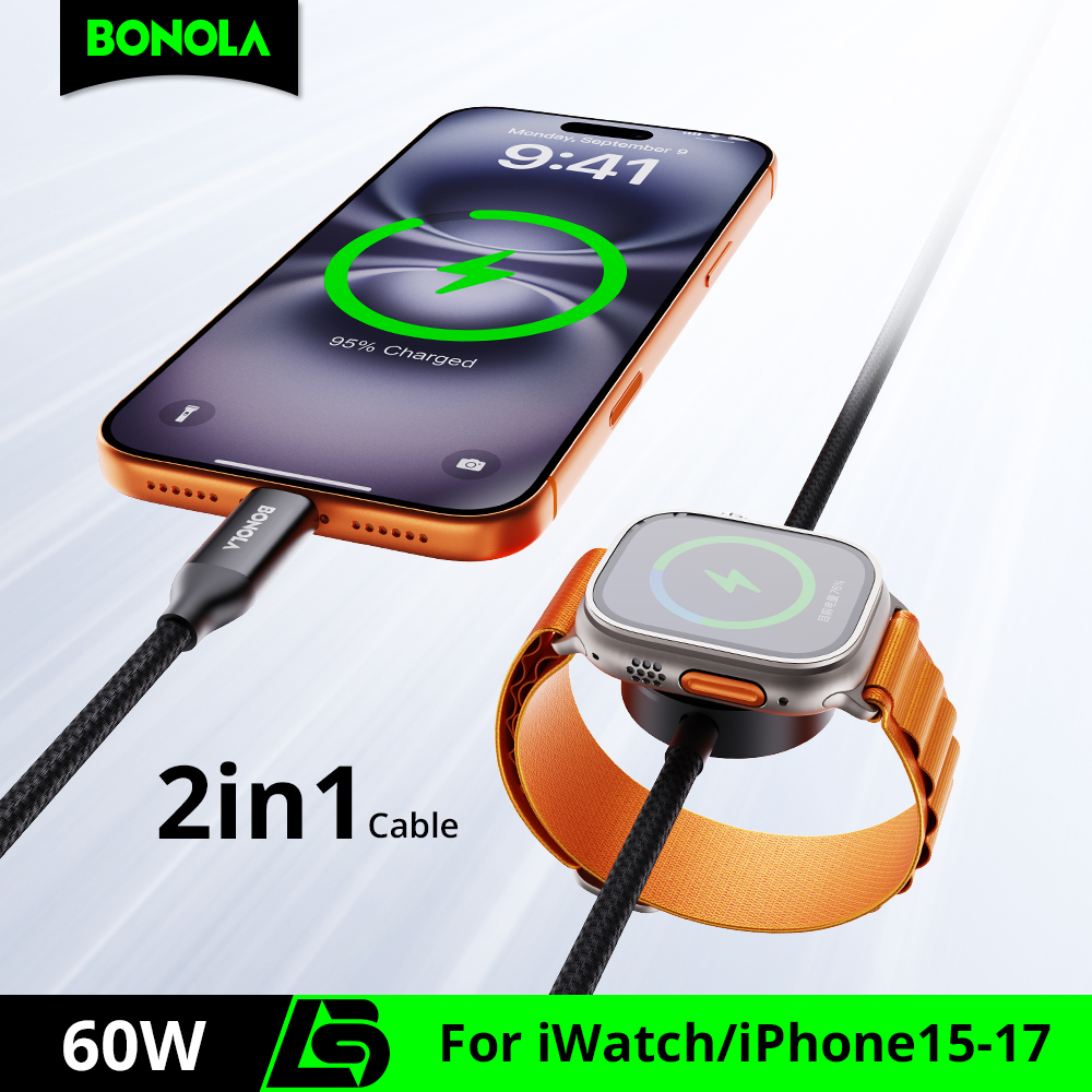 Bonola 2 in 1 Fast Watch Charg - Smartwatch Apple Watch recensione e prezzo