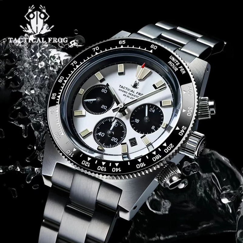 Tactical Frog 41mm Men's Chron - Solar Powered Watch recensione e prezzo