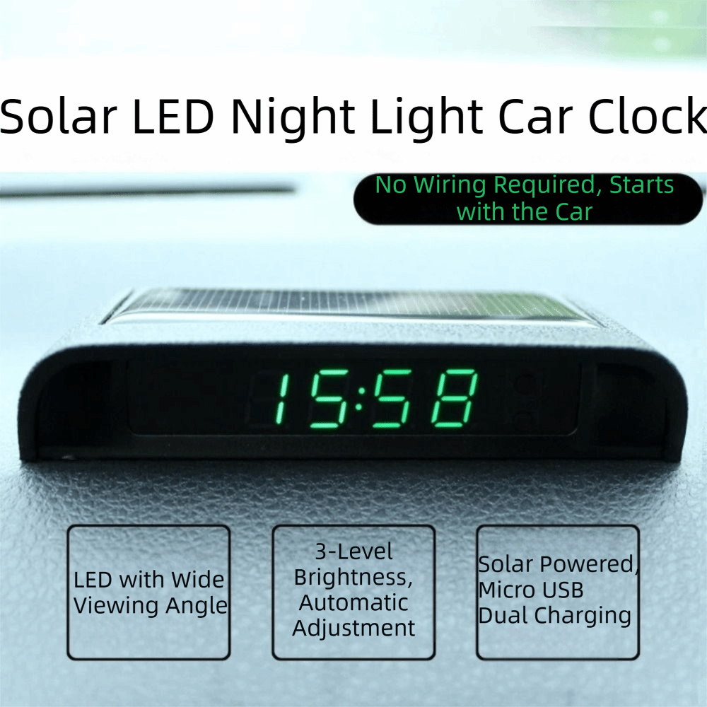 Solar Powered Car Digital Watc - Solar Powered Watch recensione e prezzo