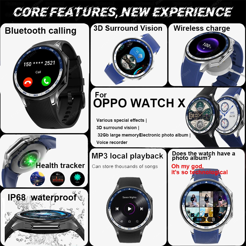 1.43 AMOLED Smart Watch 3D Sur - Smartwatch Timex Watches For Men recensione e prezzo