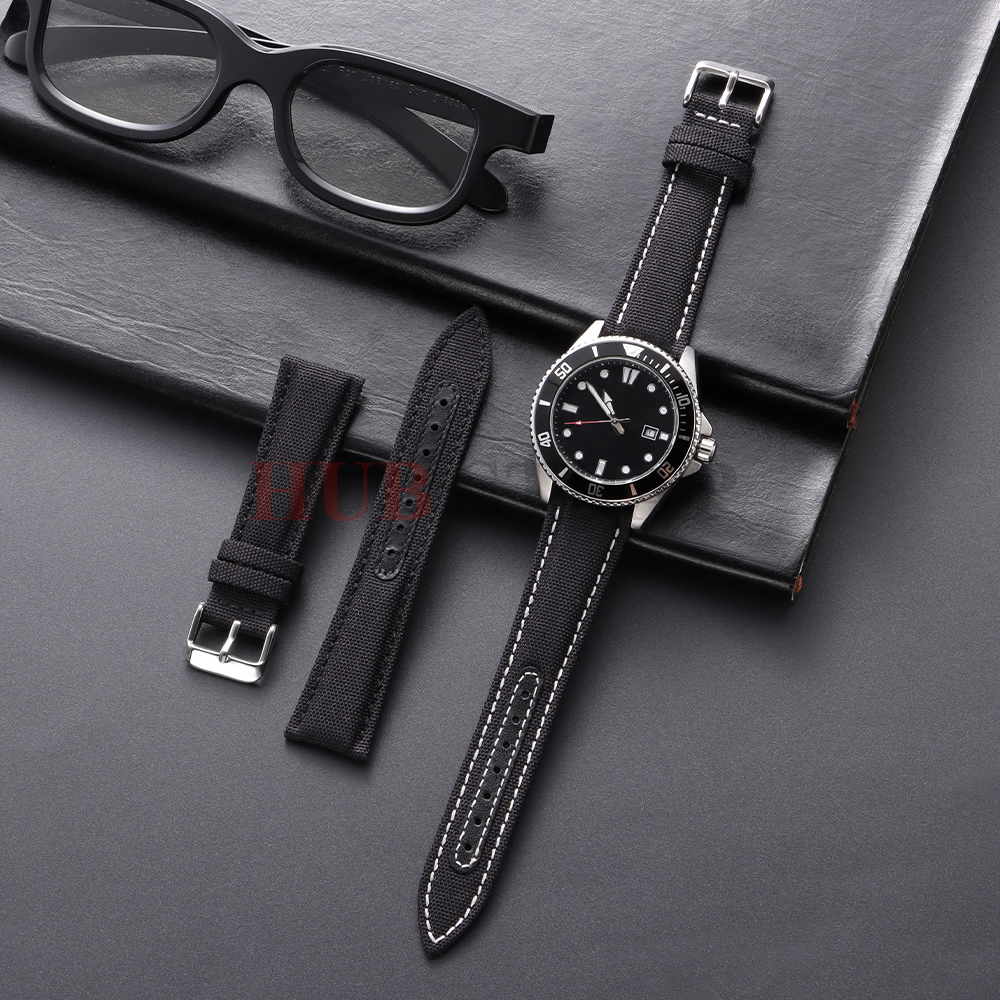 20mm 22mm Nylon Genuine Cowhid - Smartwatch Premium Watches For Men recensione e prezzo