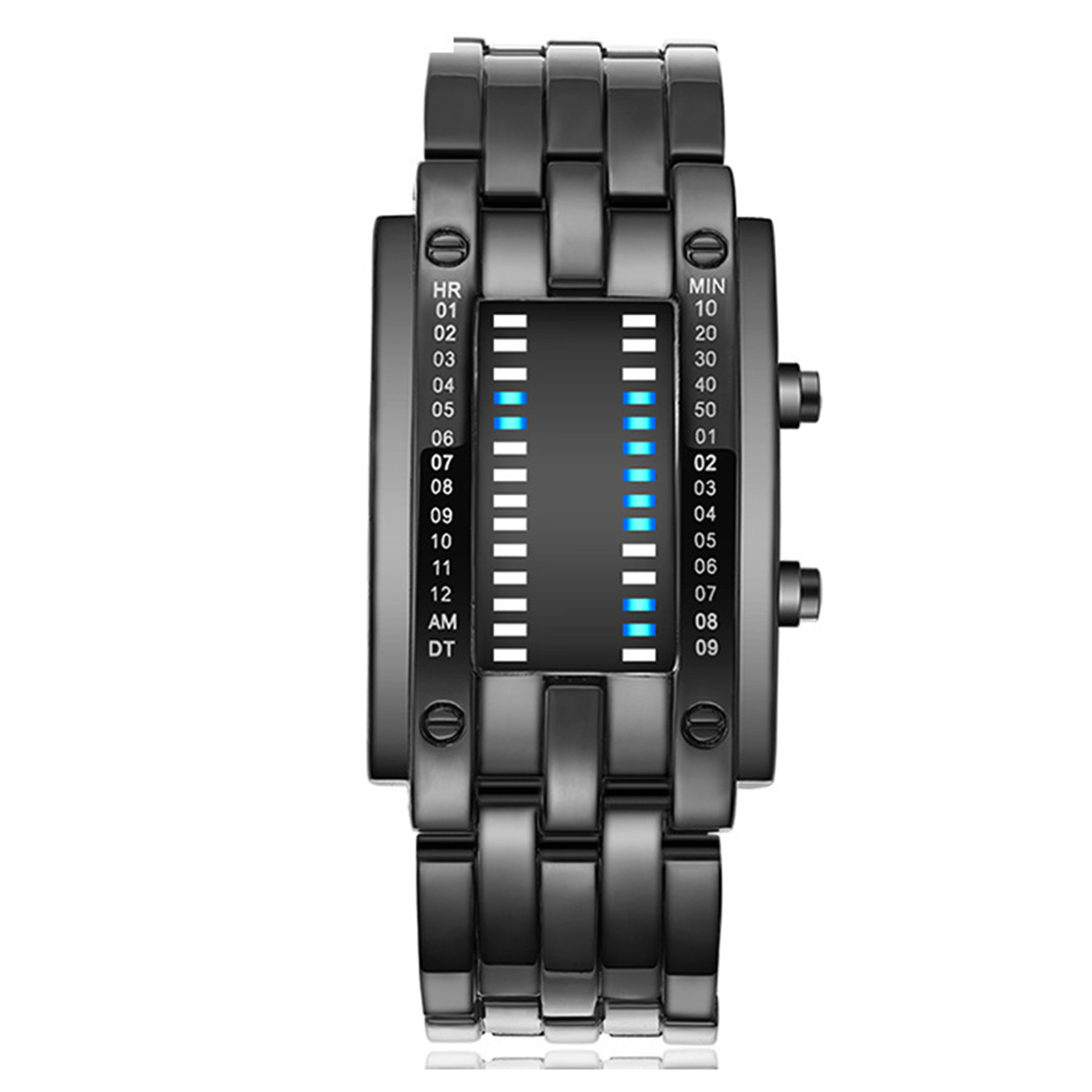 Premium Binary Matrix Blue LED - Smartwatch Premium Watches For Men recensione e prezzo