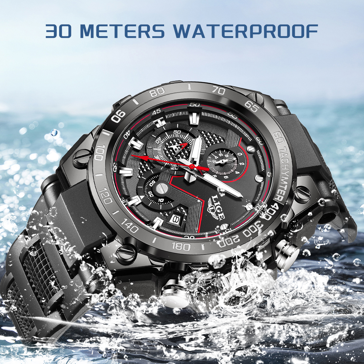 LIGE New Men Watches Fashion Q - Smartwatch Sports Watches For Men recensione e prezzo