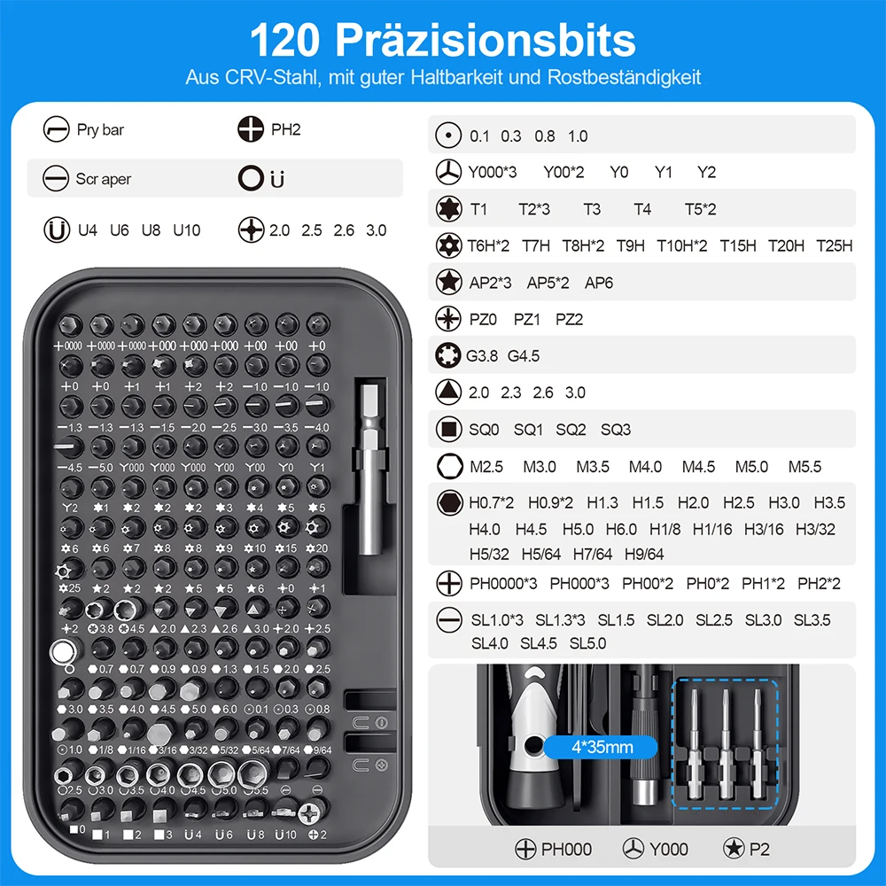 130 in 1 Precision Screwdriver - Watchmaker Screwdriver recensione e prezzo