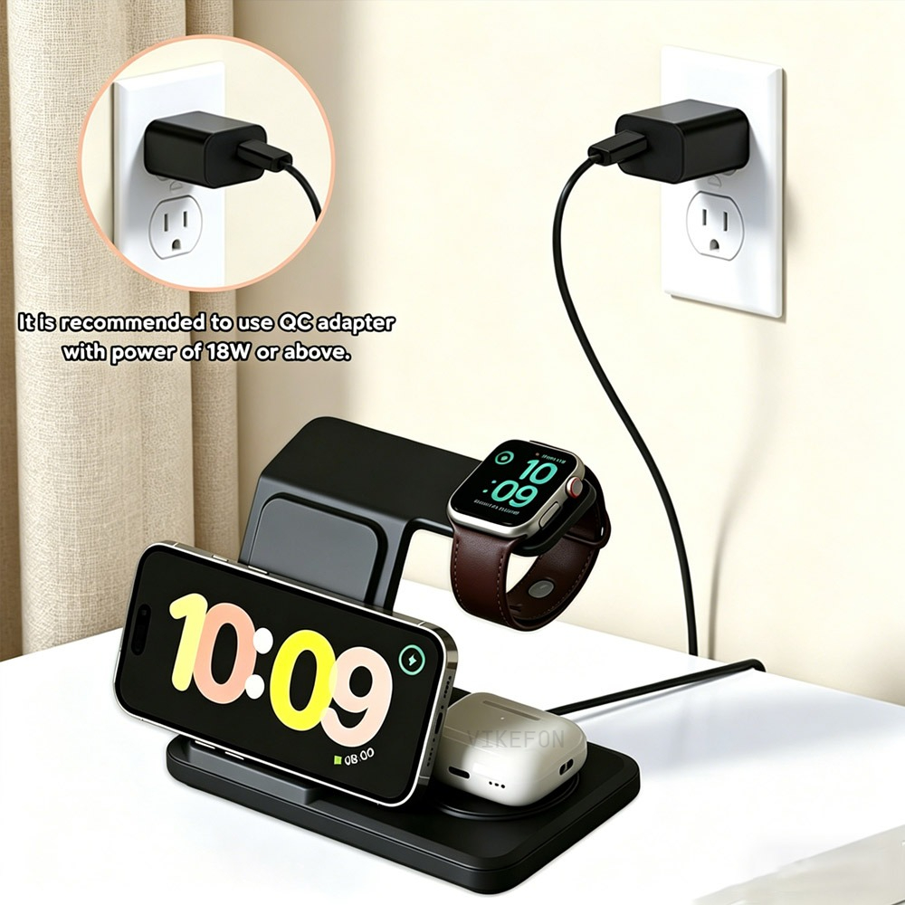 Wireless 3 IN 1 Charger Stand  - Smartwatch Apple Watch recensione e prezzo