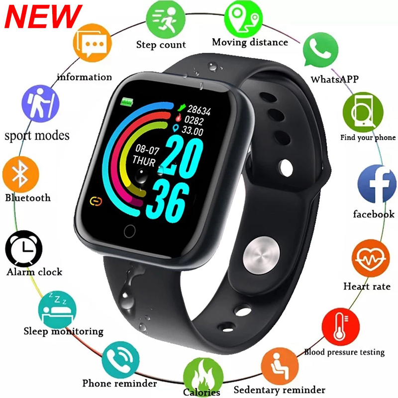 Y68 Smart Watch Men Women Hear - Watch Smart Y68 recensione e prezzo