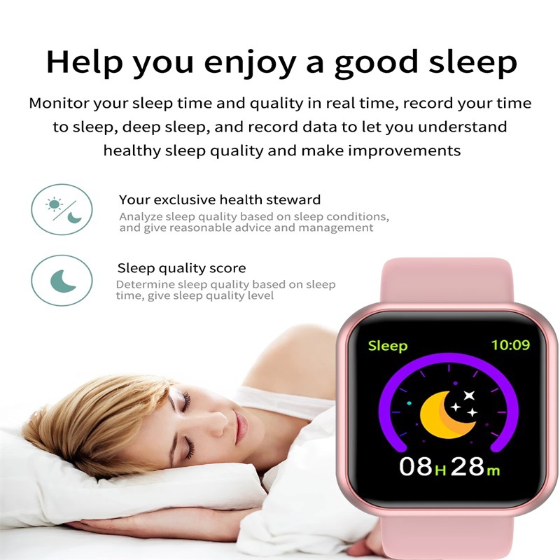 Y68 Smart Watch Men Women Hear - Watch Smart Y68 recensione e prezzo