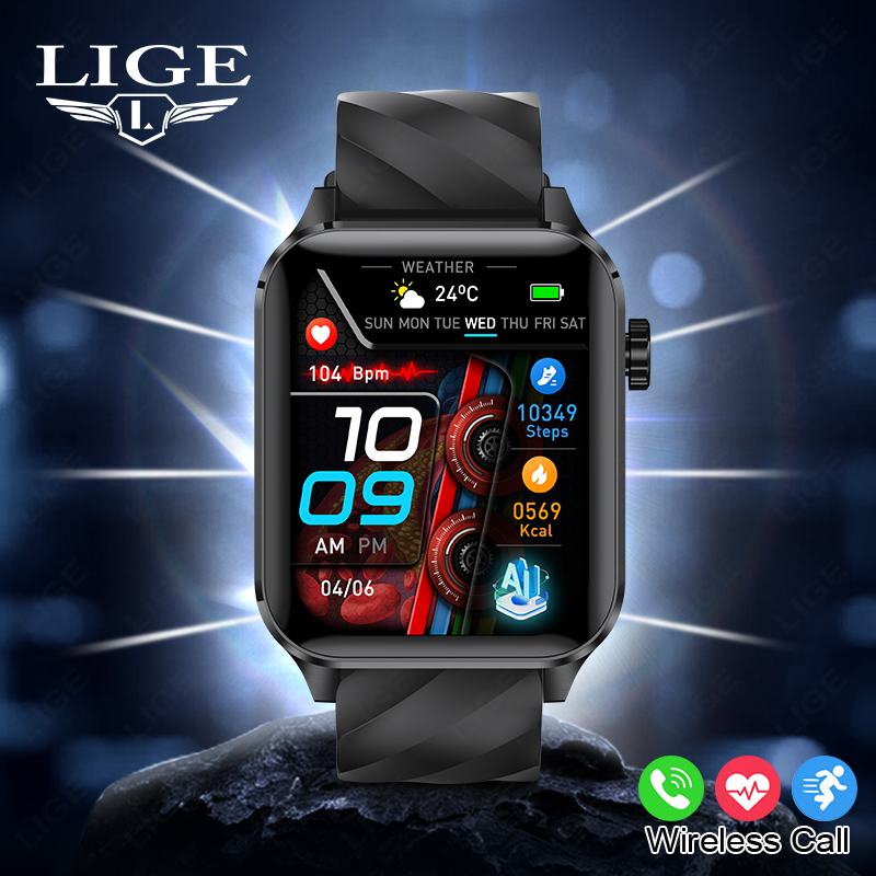 LIGE New Bluetooth Call Smart  - Smartwatch Iphone Watches For Women recensione e prezzo