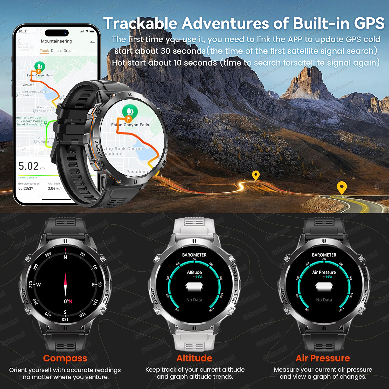 2026 New Men Outdoor GPS Smart - Smartwatch Timex Watches For Men recensione e prezzo