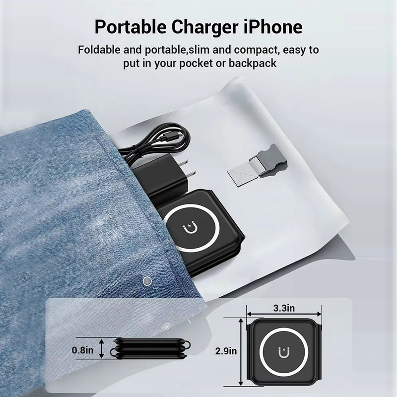 3-in-1 Magnetic Folding Wirele - Smartwatch Apple Watch recensione e prezzo