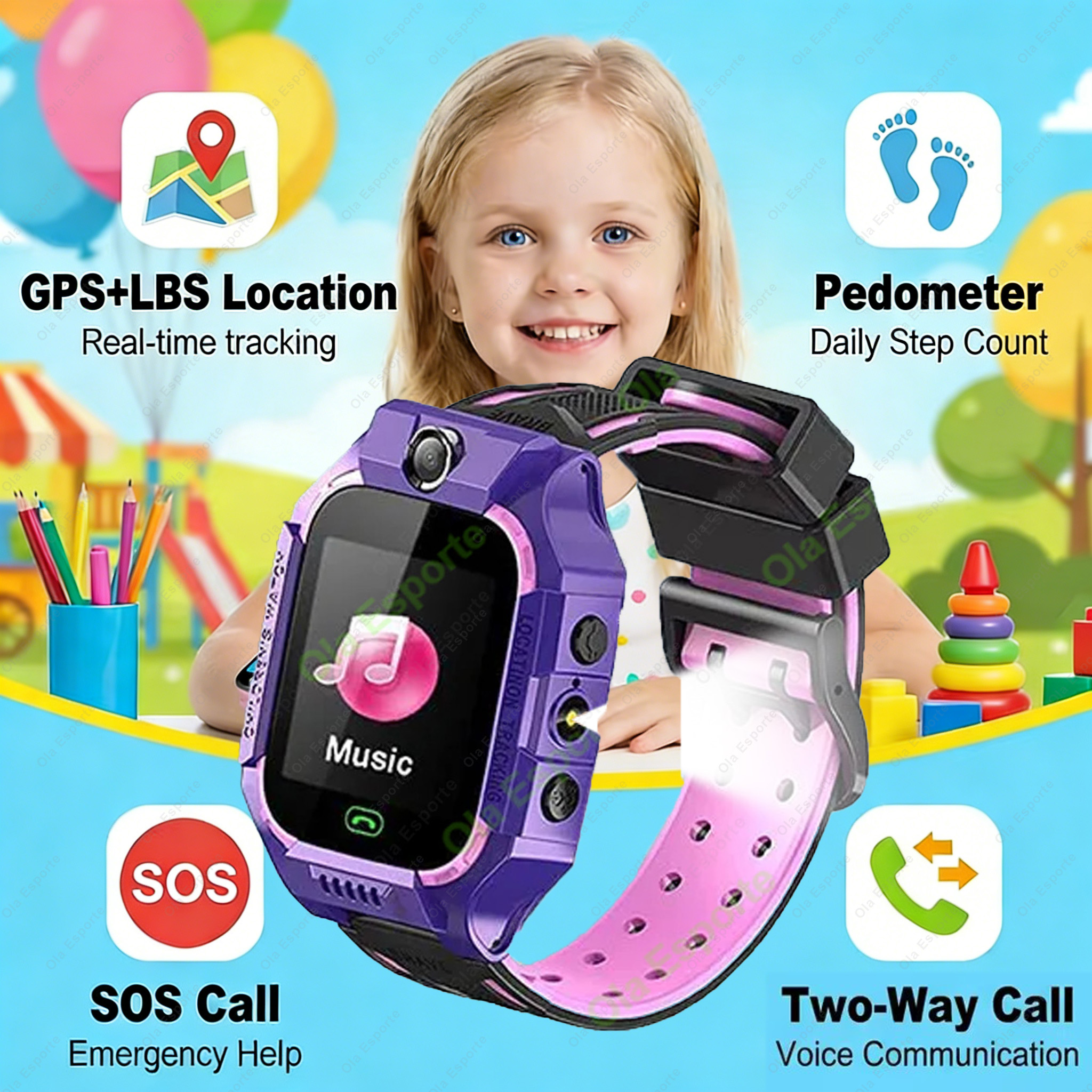 2G Kids Smart Watch GPS Tracke - Kids Watches Not Smartwatch recensione e prezzo