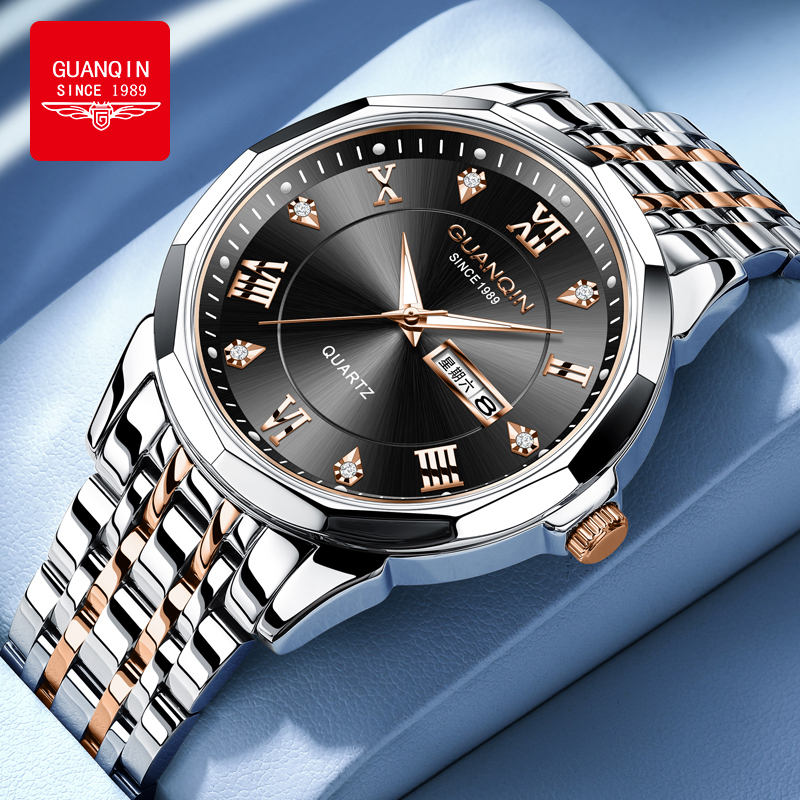 GUANQIN Premium Men's Quartz W - Smartwatch Premium Watches For Men recensione e prezzo