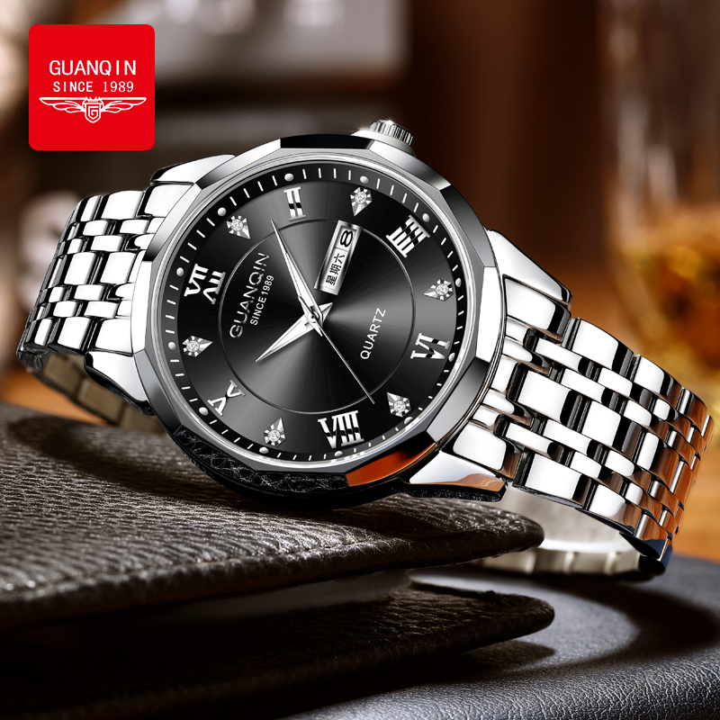 GUANQIN Premium Men's Quartz W - Smartwatch Premium Watches For Men recensione e prezzo
