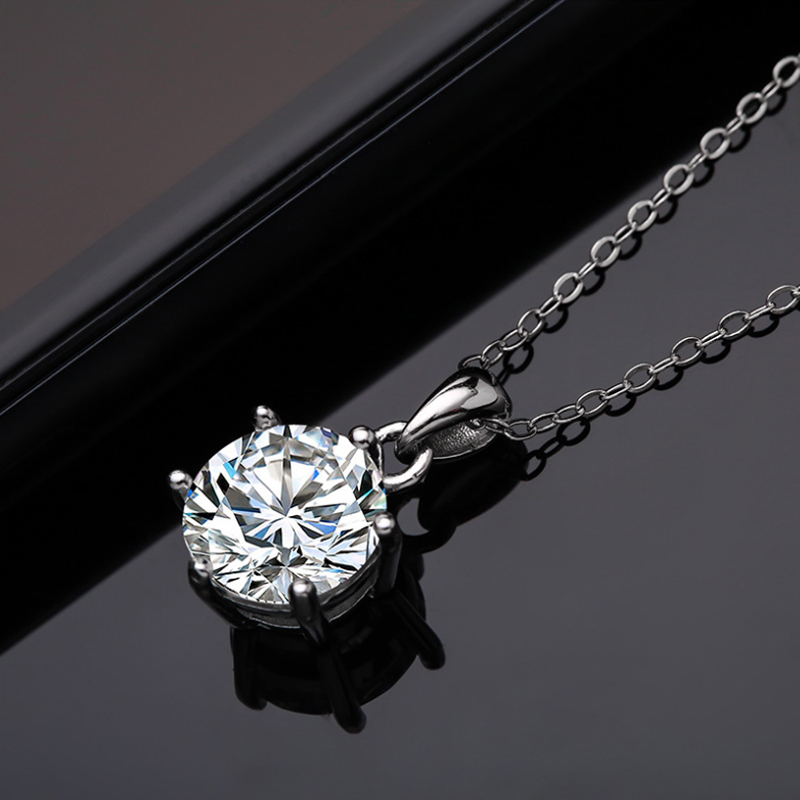 Silver 925 6 prong Moissanite  - Vs Smartwatch recensione e prezzo